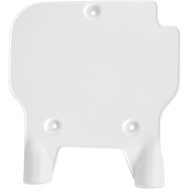 UFO 12-519-29 KA02761047 Replacement Front Number Plate Front Number Plate - White
