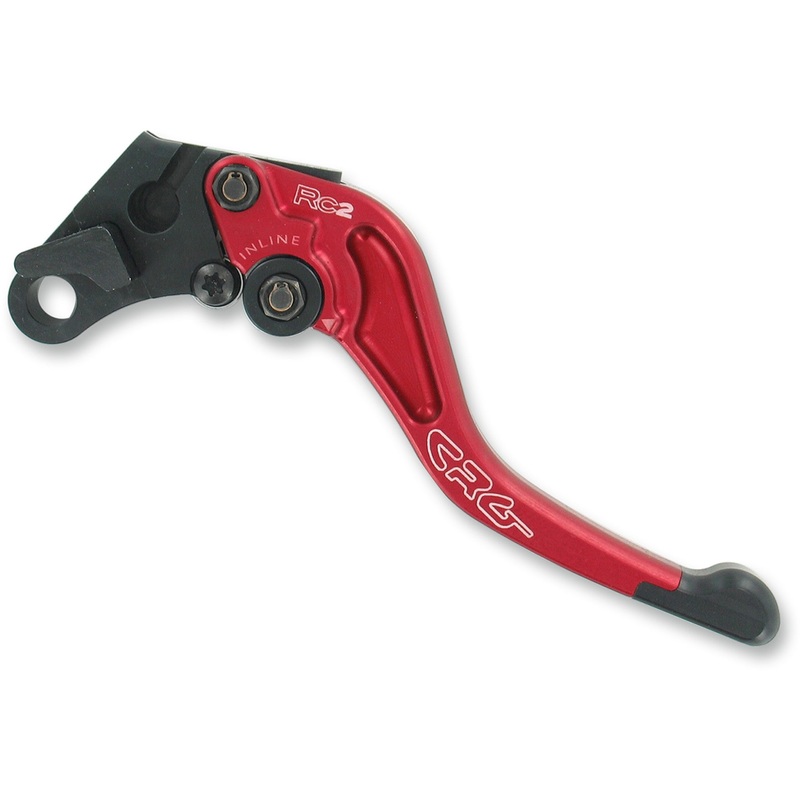 CRG 0613-0701 2AN-671-H-R RC2 Shorty Clutch Lever Clutch Lever - RC2 - Short - Red