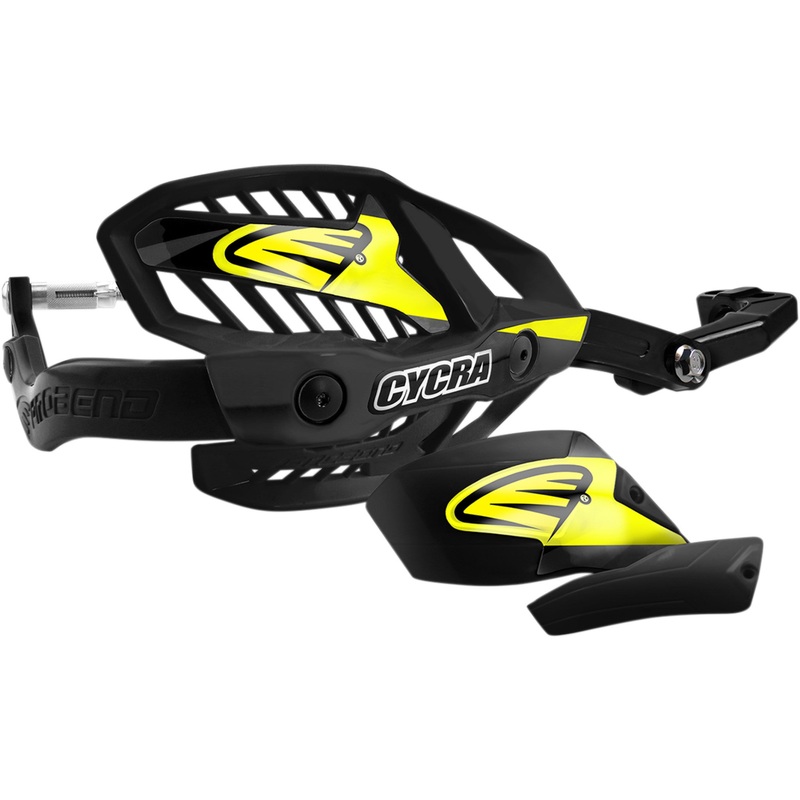 CYCRA 0635-1526 1CYC-7505-12HCM Ultra Probend HCM Handguards Handguards - HCM - 7/8" - Black