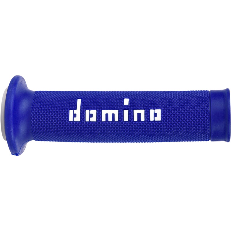 DOMINO 0630-1591 A01041C4648B7-0 MotoGP Grips dual-compound - blue/white