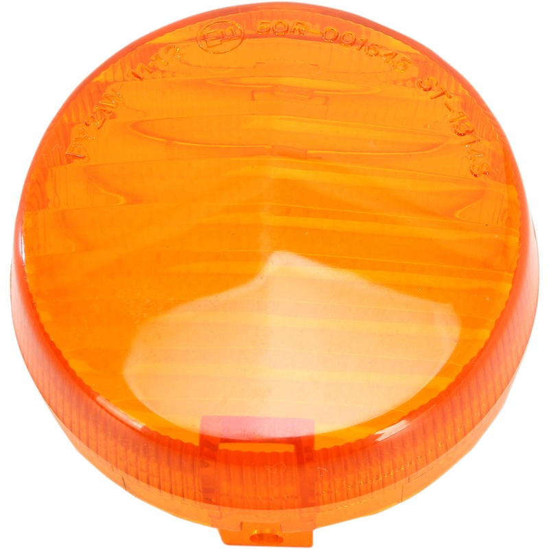 K&S TECHNOLOGIES 2020-0997 25-1270 Replacement Turn Signal Lenses Replacement Turn Signal Lens - Amber