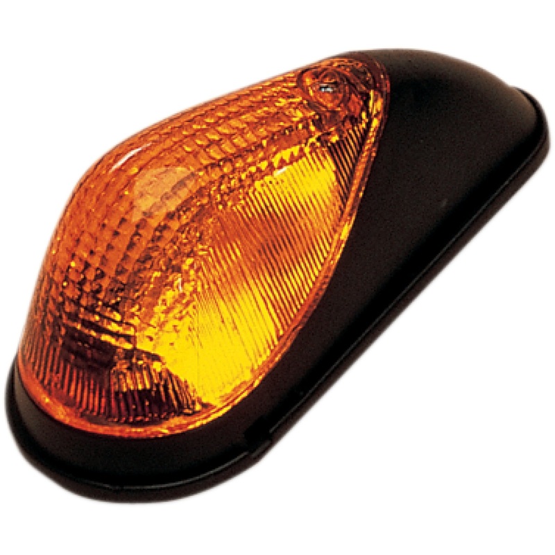 K&S TECHNOLOGIES 25-8083 25-8083 Mini Wing Marker Lights black/amber