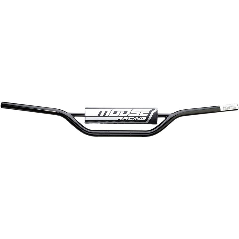 MOOSE OFFROAD 0601-4976 H31-4033MB Carbon Steel 7/8" Handlebar Handlebar - Steel - YZ - Matte Black