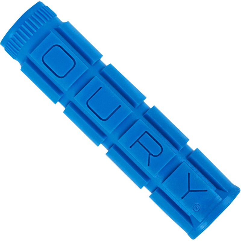 OURY GRIPS 0630-2659 OSCGGG40 V2 Single Compound Grips Grips - V2 - Single Compound - No-Flange - Blue