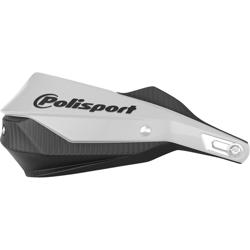 POLISPORT 0635-2604 8308800015 Trail Blazer Handguard s - white/black