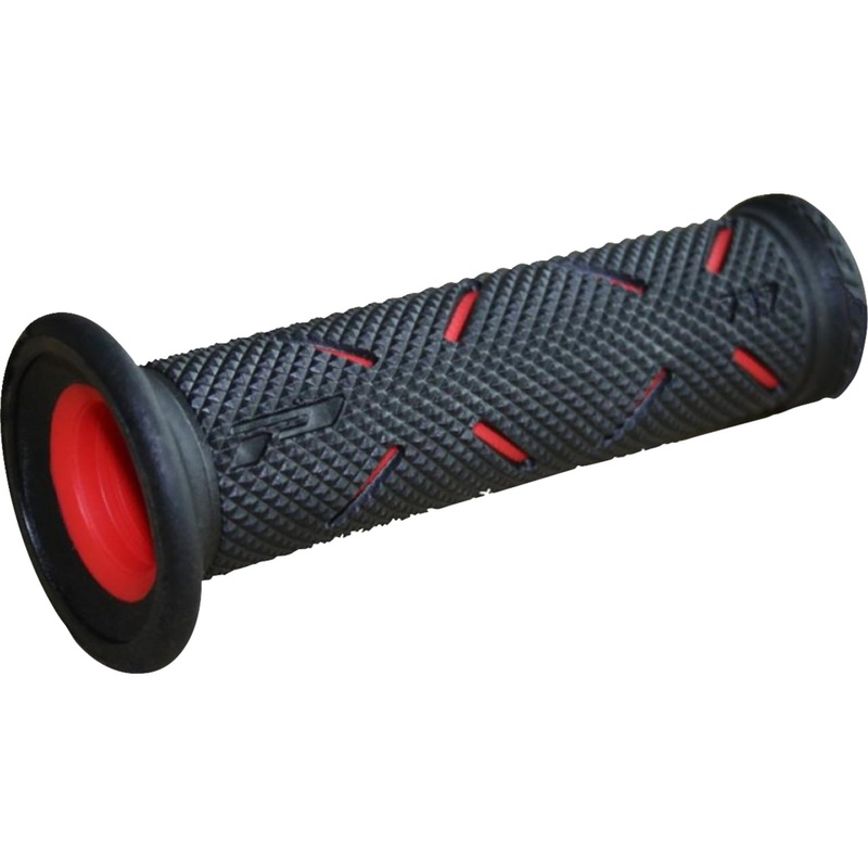 PRO GRIP 0630-1998 PA071700RO02 717 Road Grips dual - black/red