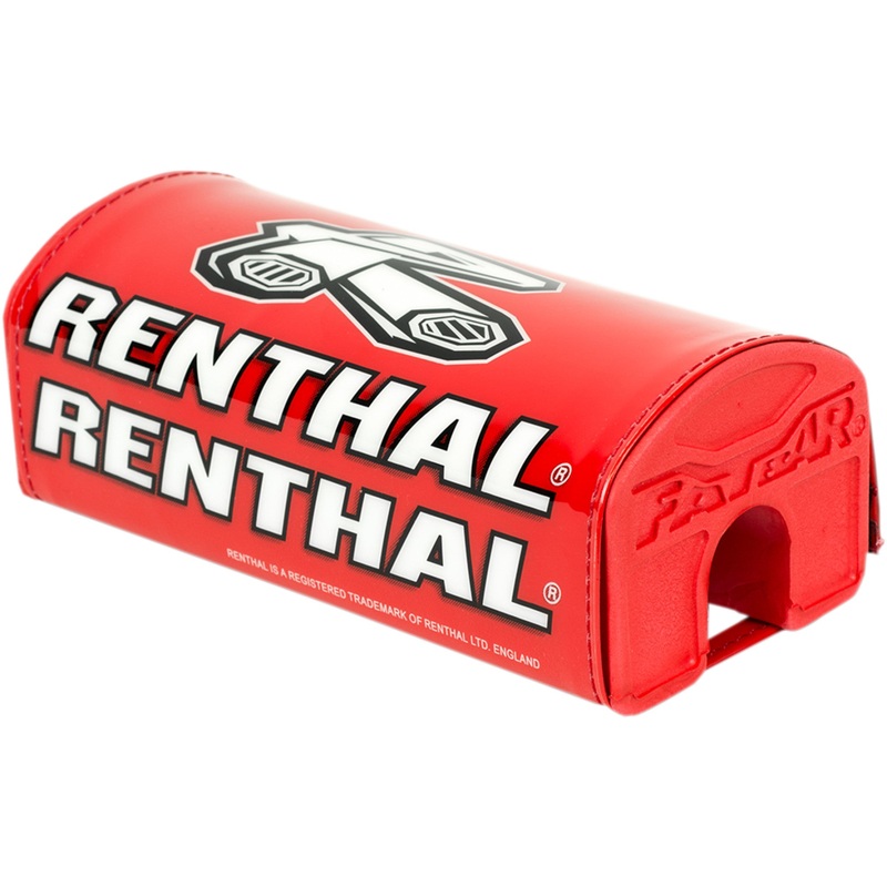 RENTHAL 0601-4865 P329 Fatbar Handlebar Pad Handlebar Pad - Fatbar - Limited Edition - Red
