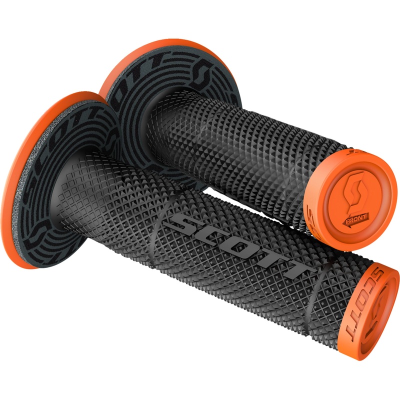 SCOTT 0630-3006 219624-5857 SX II + Donut Grips Grips - SX II - Orange/Black