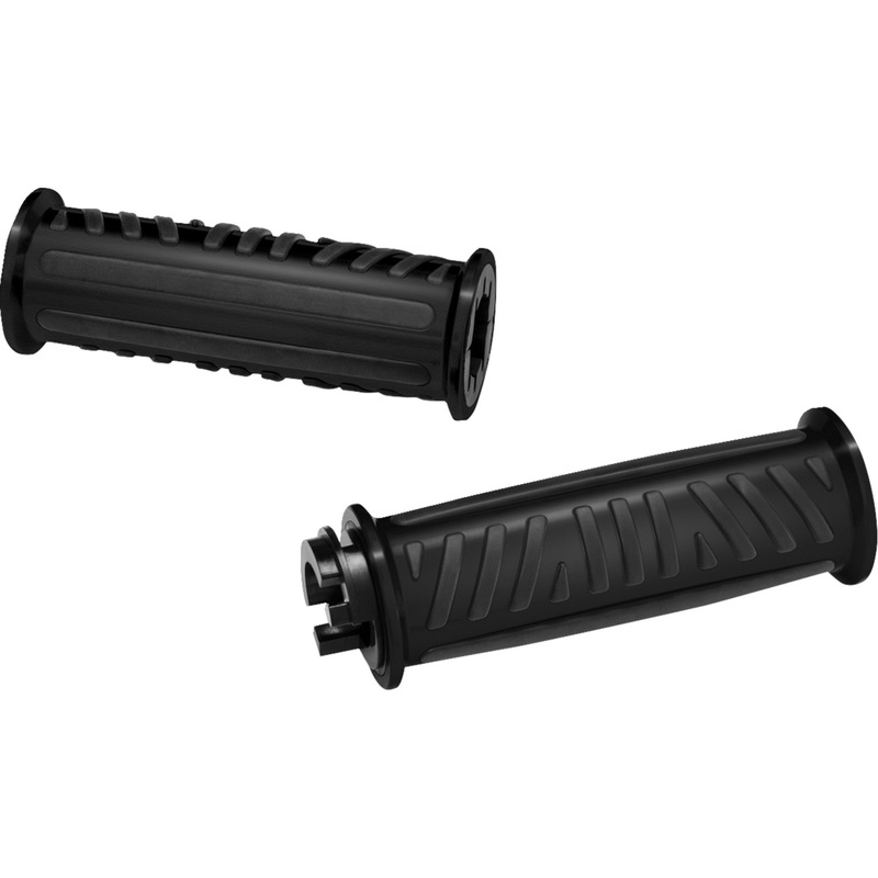 SHOW CHROME 0630-3213 17-455BK Combat Grips Grips - Combat - Ryker - Black