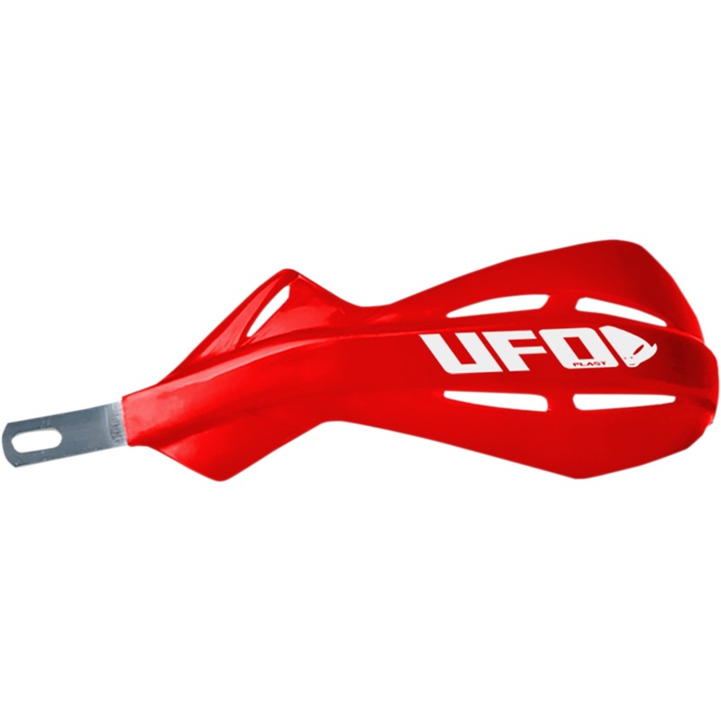 UFO 0635-0318 PM01632-070 Handguards with Aluminum Insert for 7/8" Handlebars Handguards w/ Aluminum - Red