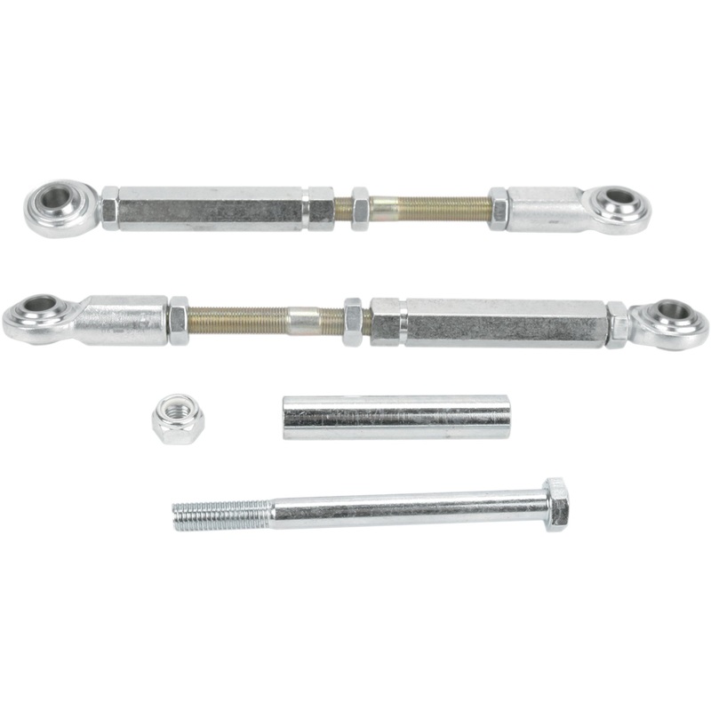 BARON 1304-0190 BA-7500-20 Rear Shock Drop Bracket Lowering Kit black - lowers 1"-2" - '99-'14 xv1700 road star/warrior
