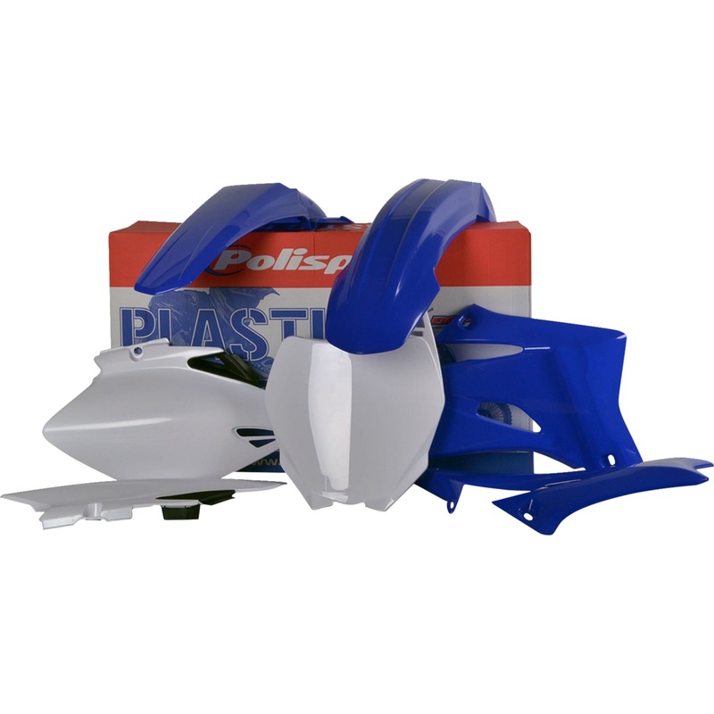 POLISPORT 0520-1582 90117 Body Kit For Yamaha Complete Body Kit - OEM Blue/White - YZ 250F/450F