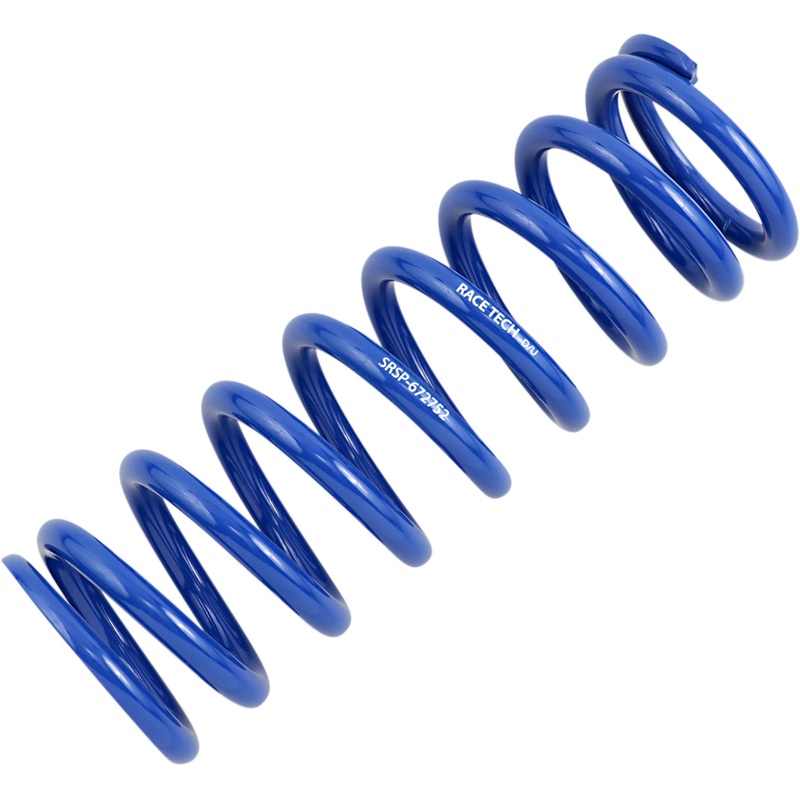 RACE TECH SRSP672752 SRSP 672752 Front/Rear Shock Springs Shock Spring - Front - Blue - Sport Series - Spring Rate 290 lb/in