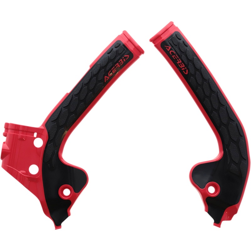 ACERBIS 0505-2167 2686041018 X-Grip Frame Guards red/black - gas gas | husqvarna | ktm