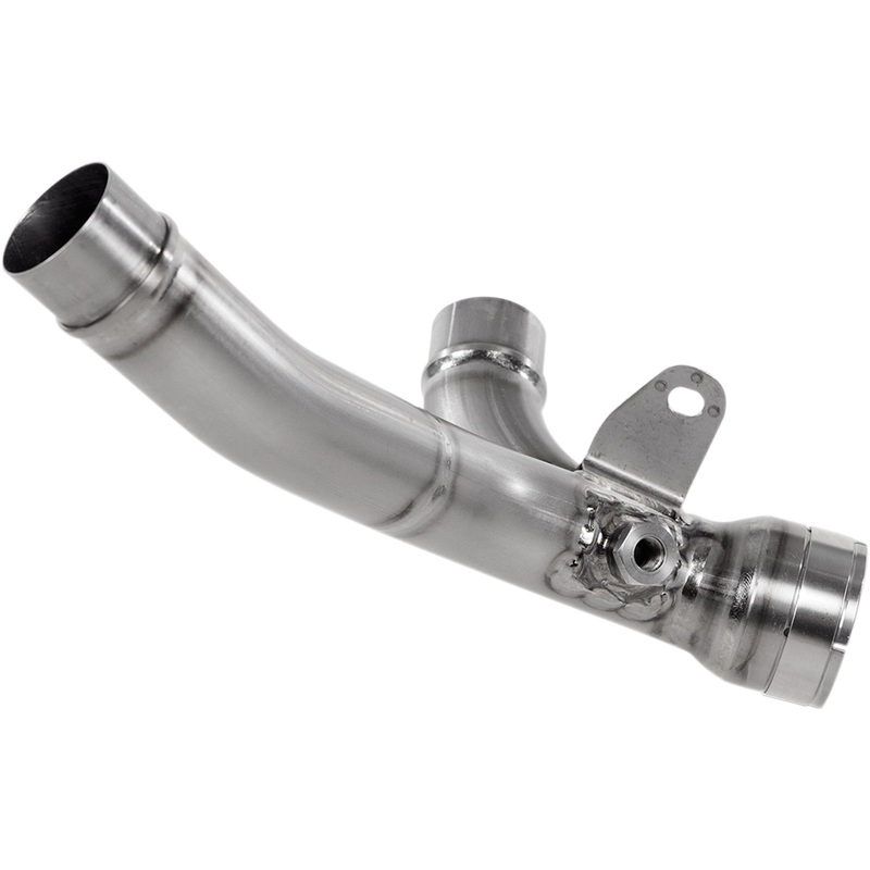 AKRAPOVIC 1811-2067 C-S10SO1T Titanium Link Pipe Collector Link Pipe - Titanium