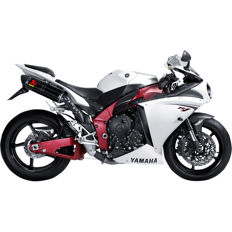 AKRAPOVIC 1811-2981 S-Y10SO10-HZC Carbon Fiber Slip-On Line Mufflers Mufflers - Carbon Fiber
