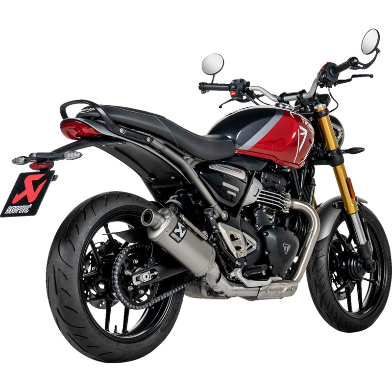 AKRAPOVIC 1811-4726 S-T4SO1-HDT Slip-On Line Muffler titanium - speed 400