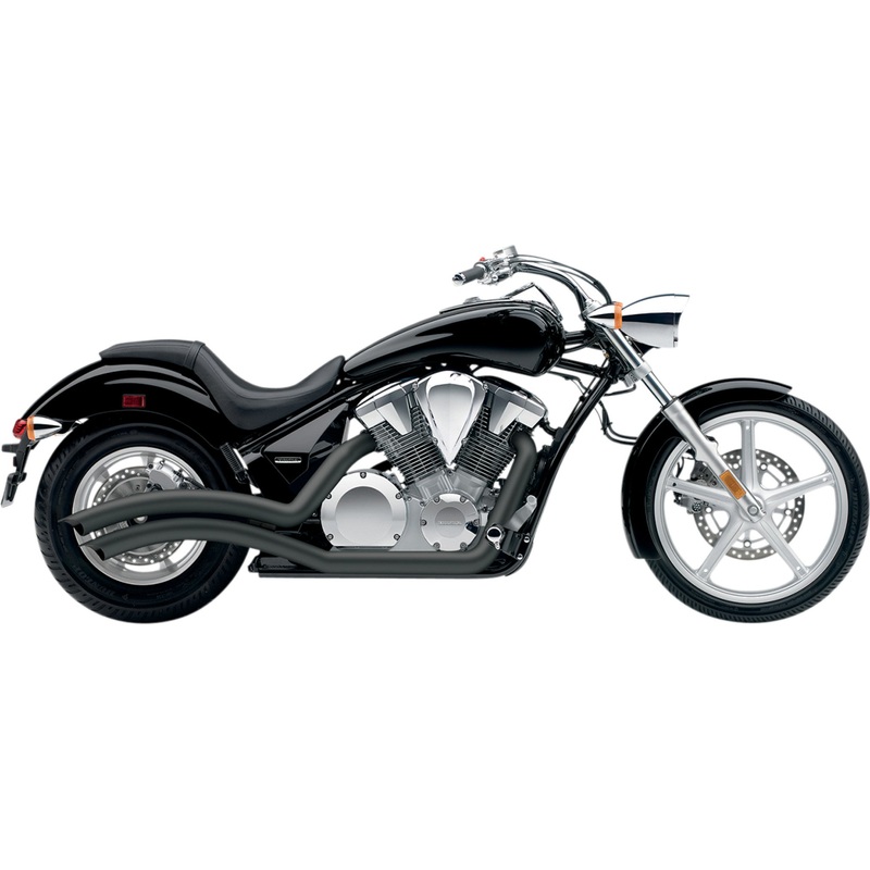 COBRA 1810-1865 1233B Speedster Swept Exhaust System Speedster Swept Exhaust - Black - VT1300