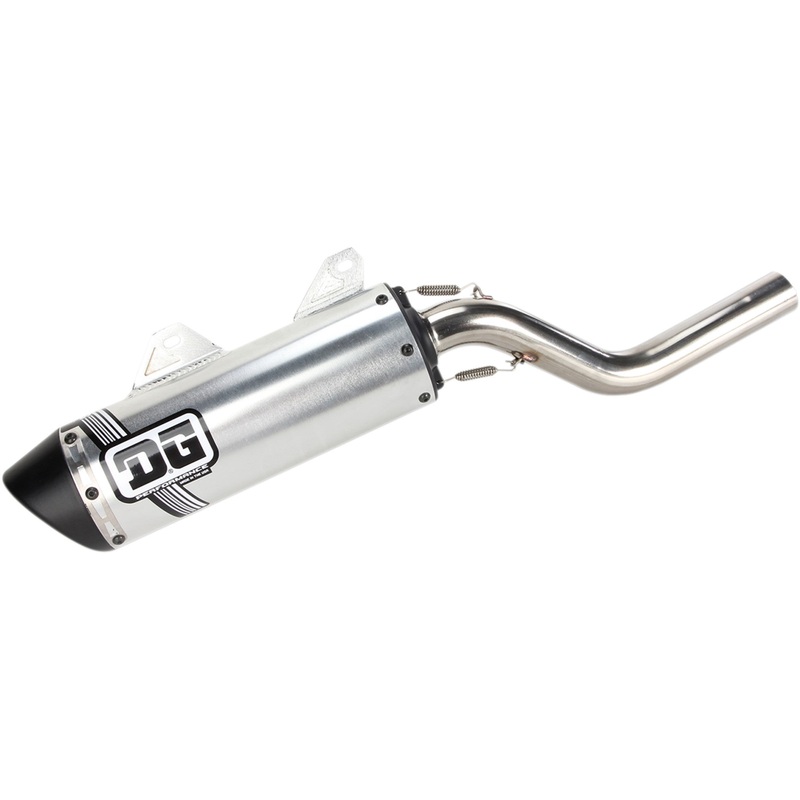 DG PERFORMANCE 1821-1666 071-8650 V2 Slip-On Muffler V2 Slip-On Exhaust