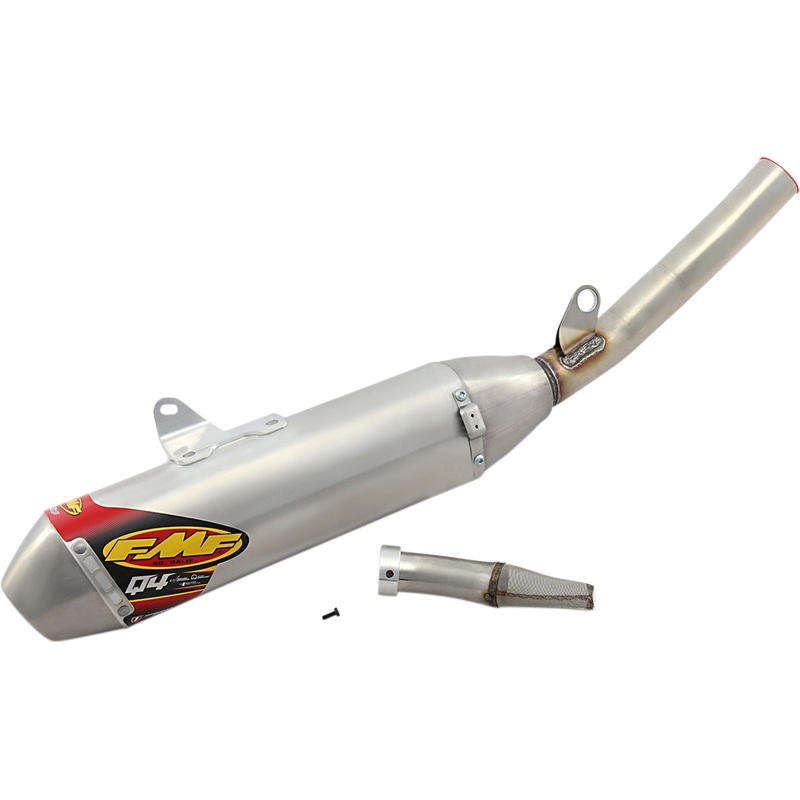 FMF 1821-1882 044452 Q4 Hex Slip-On Muffler Q4 HEX Muffler