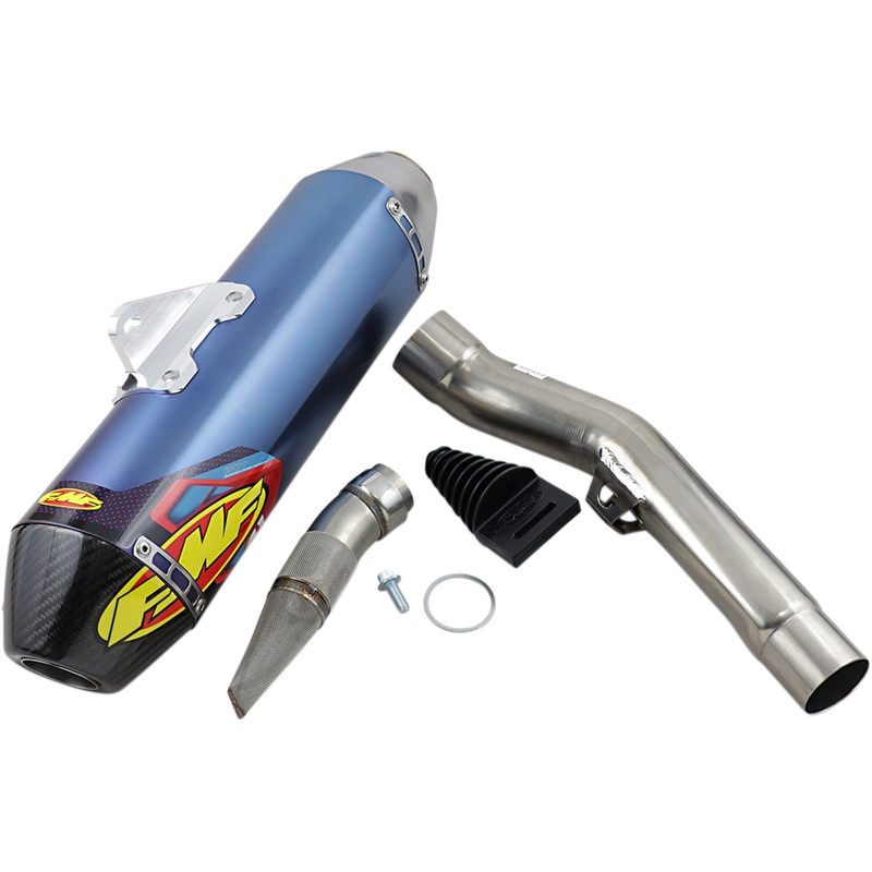 FMF 1821-1955 042376 Factory 4.1 RCT Slip-On Muffler Factory 4.1 RCT Muffler - Anodized Titanium