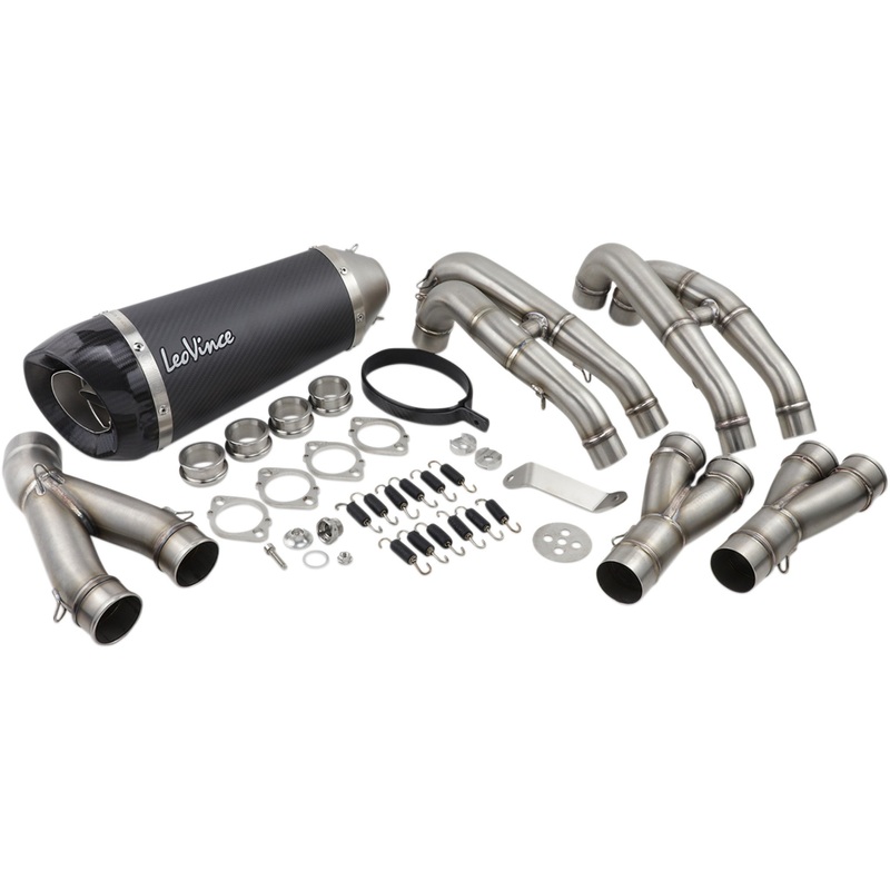 LEOVINCE 1810-2546 8482SNU Factory S Exhaust System Factory S Exhaust - Carbon Fiber - YZF-R6