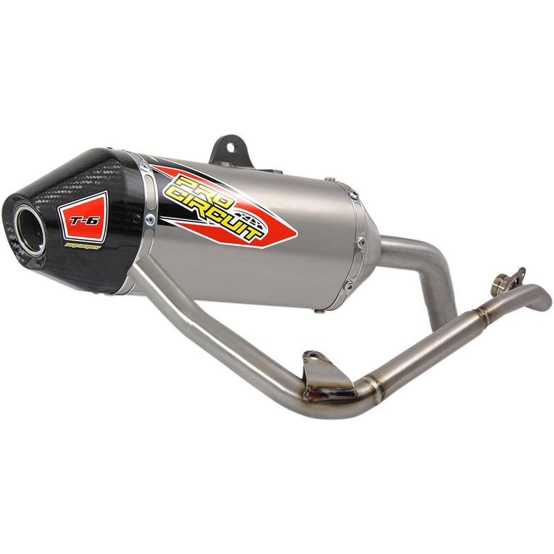 PRO CIRCUIT 1810-2548 0111412G T-6 Titanium Exhaust System