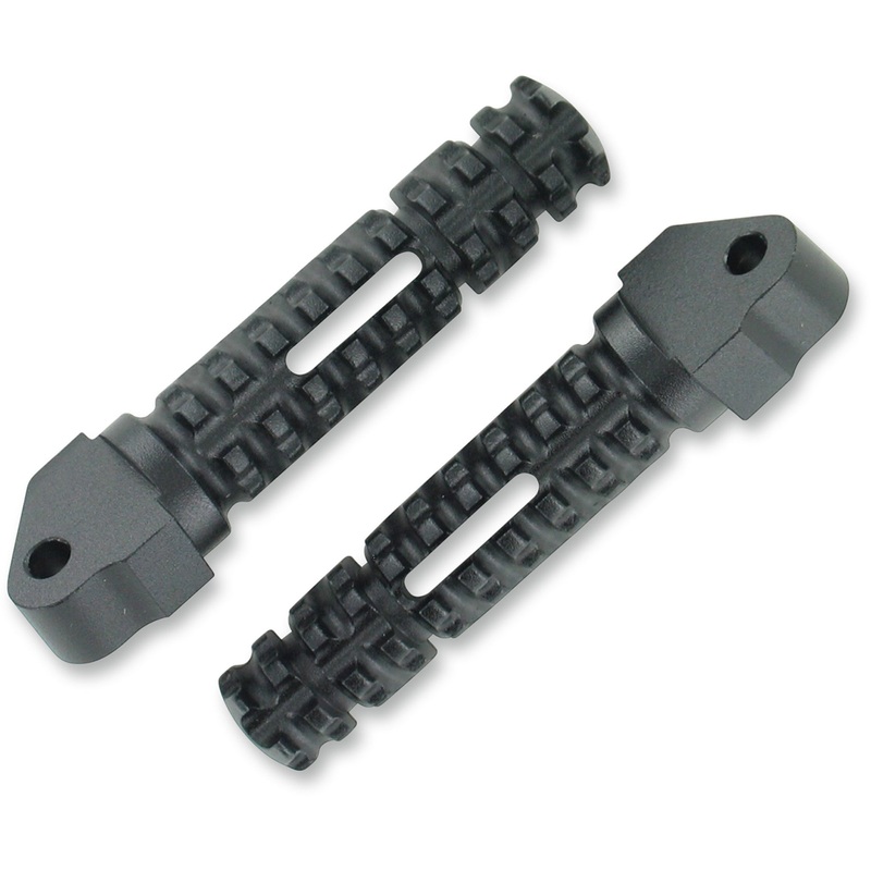 PSR 1620-0976 05-01201-22 SBK Pegs for OEM Footrests Footpegs - Black