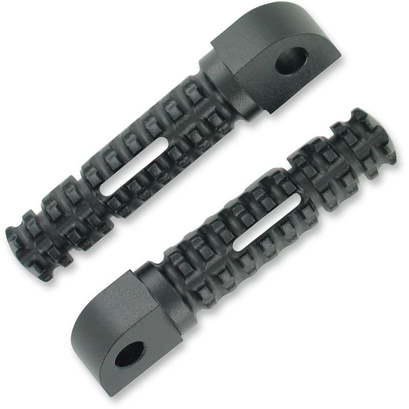 PSR 1620-1000 07-01203-22 SBK Pegs for OEM Footrests Footpegs - Black