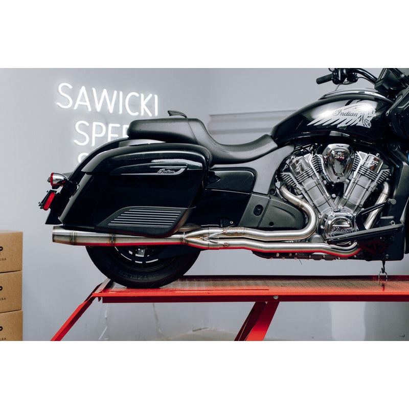 Sawicki Indian Challenger Full Length Cannon Exhaust