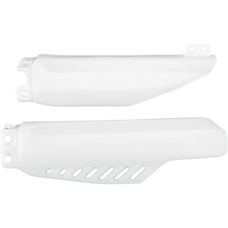 UFO 0412-0098 HO04612280 Honda Fork Slider Protectors Fork Slider Protectors - Neutral - CR85R - '03-'08