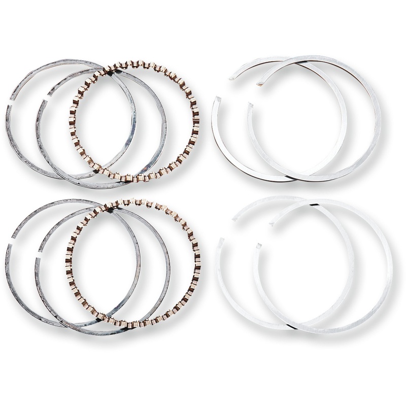 HASTINGS DS-750834 2M6127040 Replacement Piston Rings Piston Rings - 3.498" + 0.040" - 80" Big Twin
