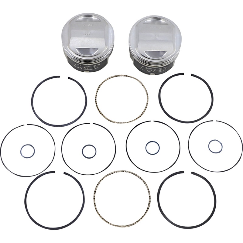 KB PERFORMANCE 0910-6093 KB426C.005 Hypereutectic Piston Kit Piston Kit - Twin Cam 88