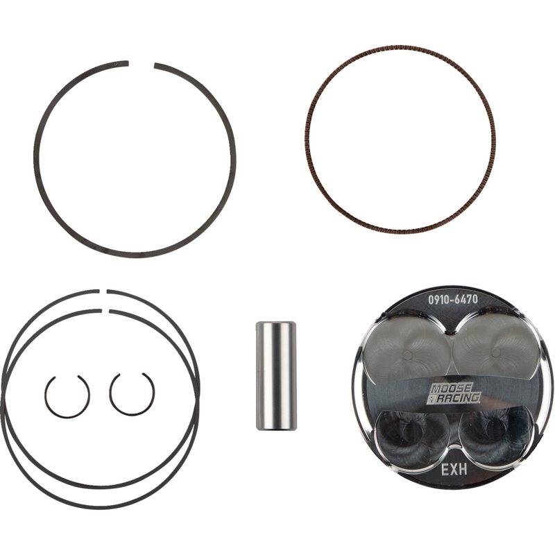 MOOSE OFFROAD 0910-6470 M3023C High-Performance 4-Stroke Piston Kit Piston Kit - 77.00 mm - Kawasaki