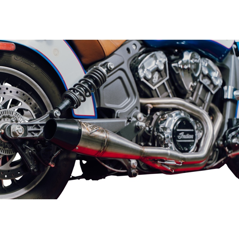 Sawicki Indian Scout Long Exhaust