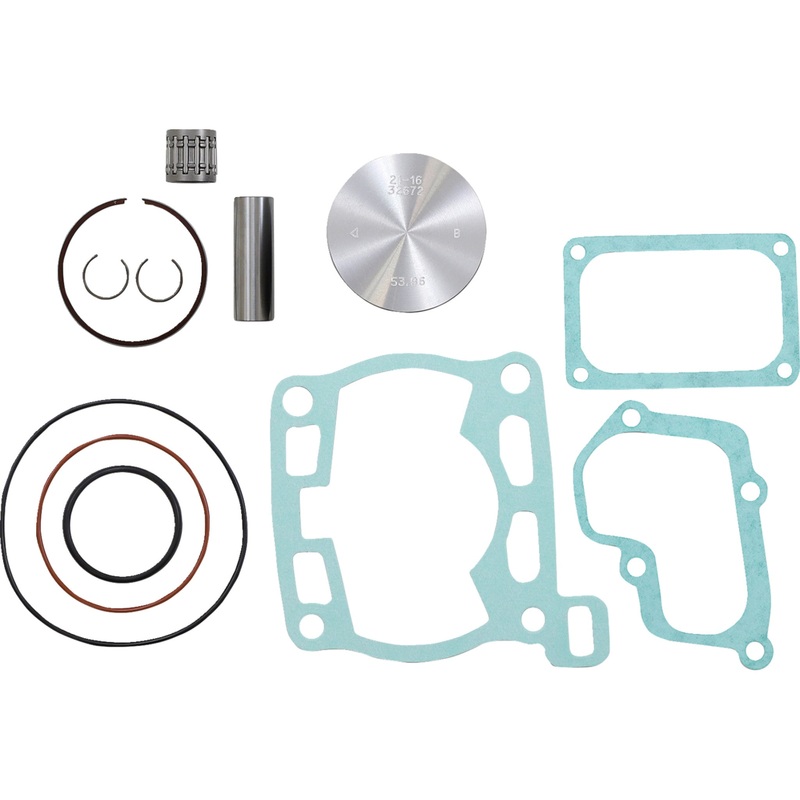 VERTEX 0910-3022 VTK22581B Top End Piston Kit Cast Replica for 2-Stroke Top End Piston Kit - 66.35 mm - Honda CR250R