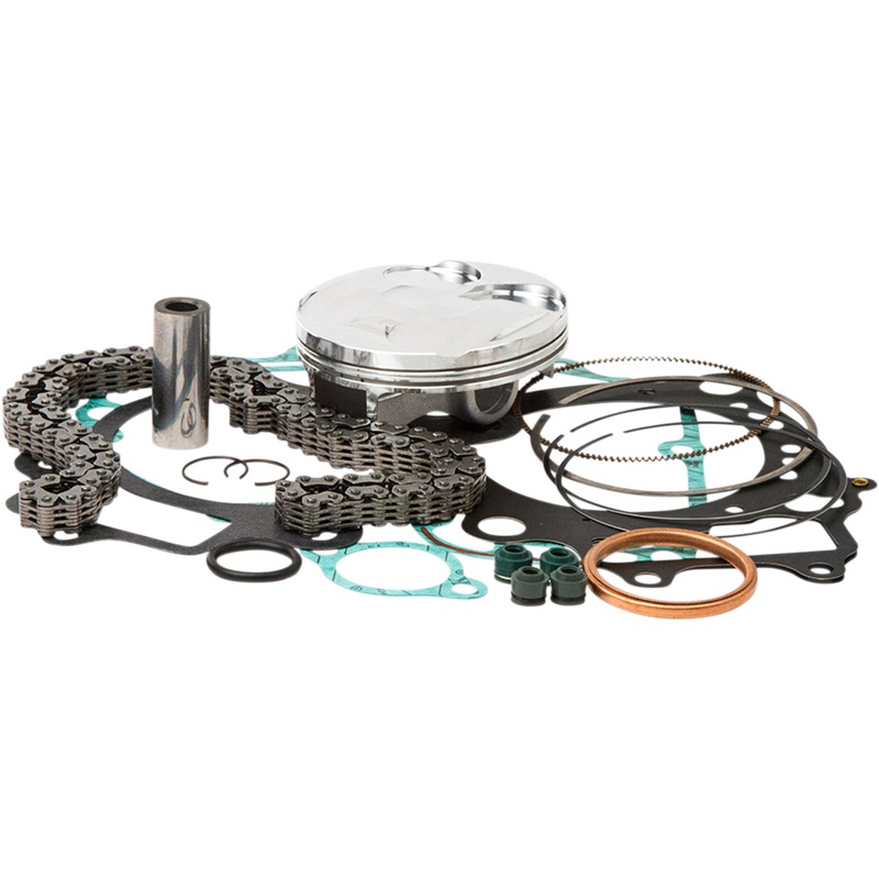 VERTEX 0910-3761 VTKTC23443B Top End Piston Kit Forged Replica for 4-Stroke Top End Piston Kit - 77.96 mm - Honda CRF250R