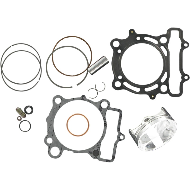 WISECO 0903-0555 PK1237 High-Performance Piston Kit with Gaskets for 4-Stroke Piston Kit with Gaskets - 77.00 mm - Kawasaki | Suzuki