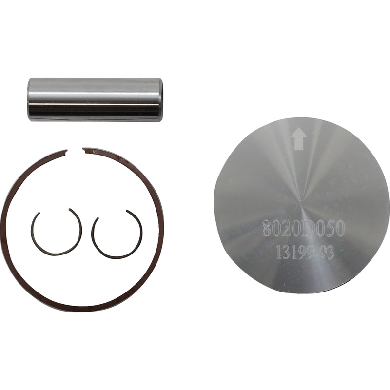 WOSSNER 0910-4720 8020D050 Piston Kit for 2 Stroke Piston Kit - 54.45 mm - Honda