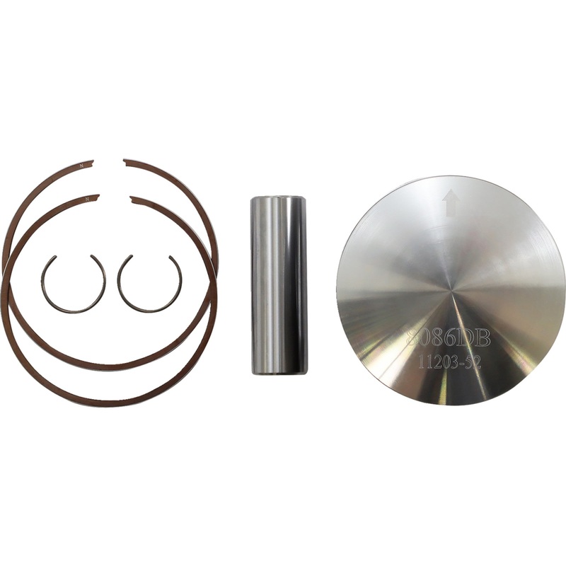 WOSSNER 0910-4807 8086DB Piston Kit for 2 Stroke Piston Kit - 66.35 mm - Suzuki