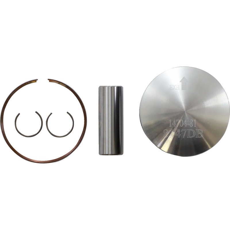 WOSSNER 0910-4848 8147DB Piston Kit for 2 Stroke Piston Kit - 46.96 mm - Gas Gas | Husqvarna | KTM