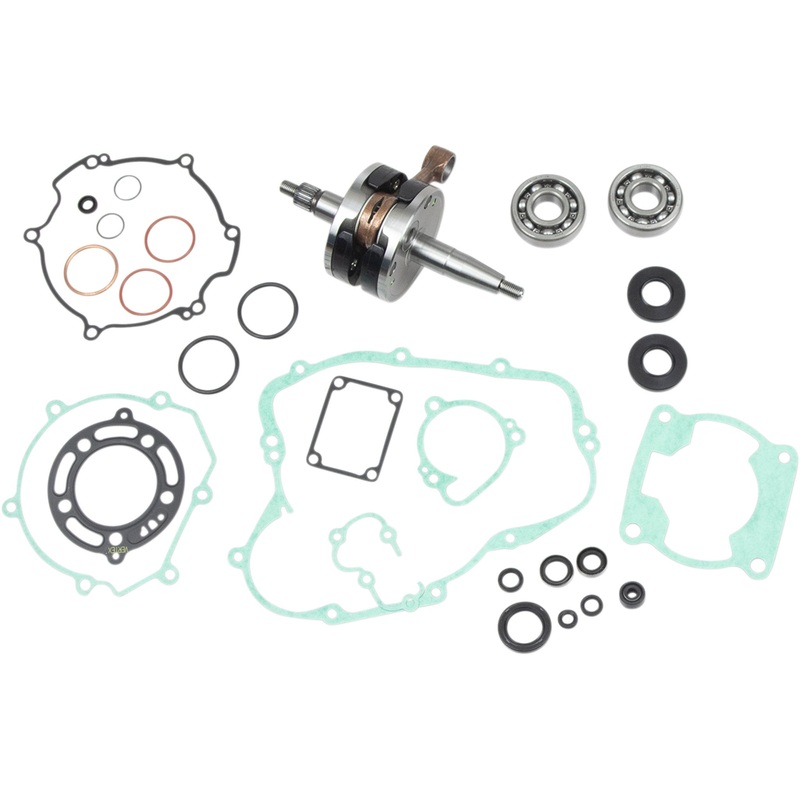 HOT RODS 0921-0537 CBK0203 Bottom End Kit with OE Crankshaft Bottom End Kit - OE Crankshaft Replacement - Kawasaki