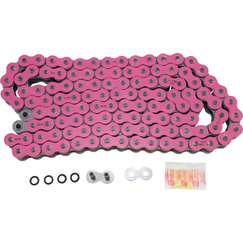 RK 1223-0972 525MAXX-120-PP 525 Max X Chain 525 Max X - Drive Chain - 120 Links - Pink