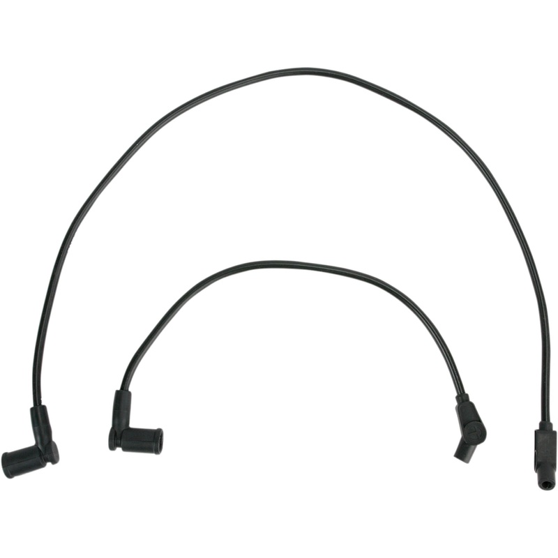 SUMAX 2104-0155 20036 Custom-Fit Spark Plug Wire Kit Spark Plug Wire - 8 mm - Black - '09-'16 FL