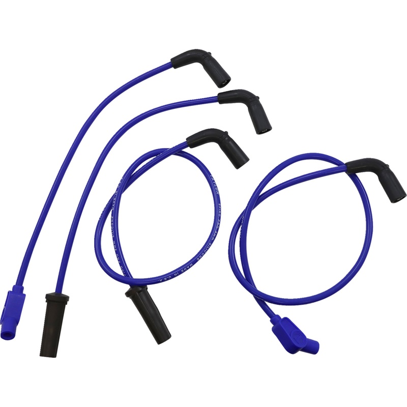 SUMAX 2104-0311 20638 Custom-Fit Spark Plug Wire Kit Spark Plug Wire - 8 mm - Blue - FL