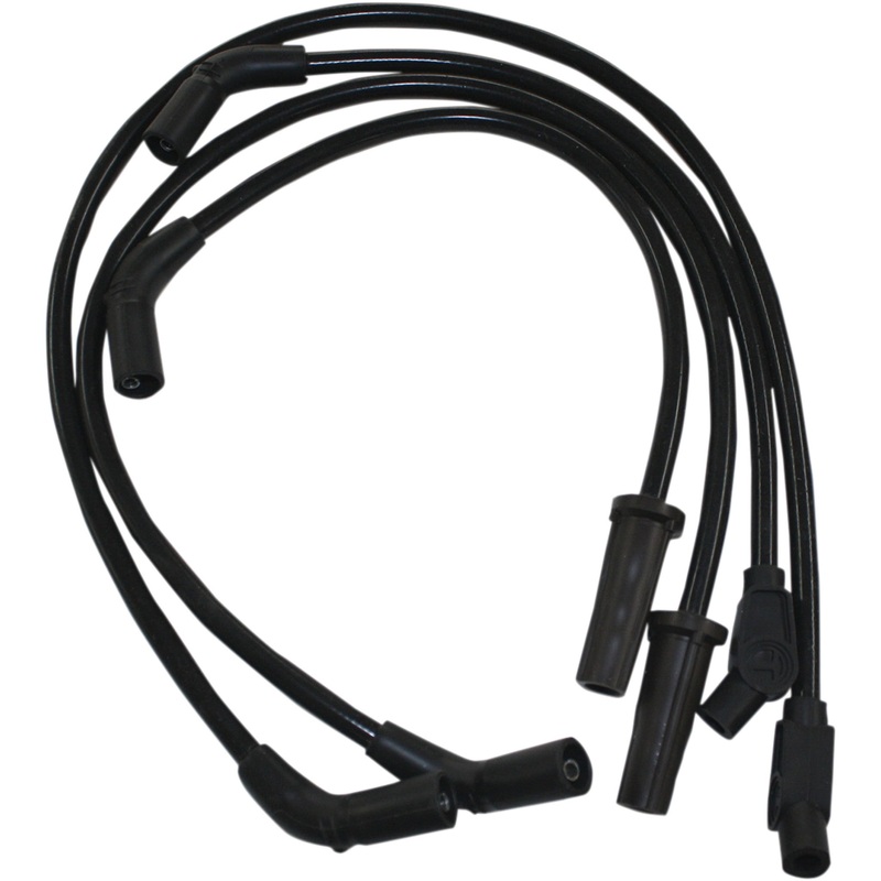 SUMAX 2104-0313 40038 409 Pro Race Custom-Fit Spark Plug Wire Kit Spark Plug Wire - 10.4 mm - Black