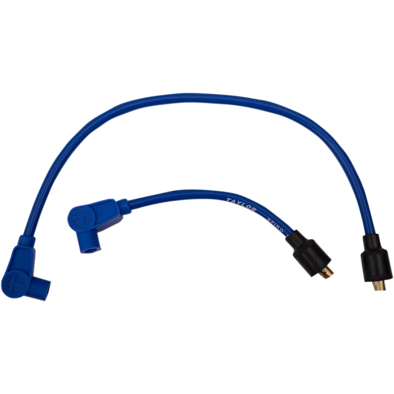SUMAX DS-242349 77631 Custom-Fit Spark Plug Wire Kit Spark Plug Wire - 8 mm - Blue - FL/FX