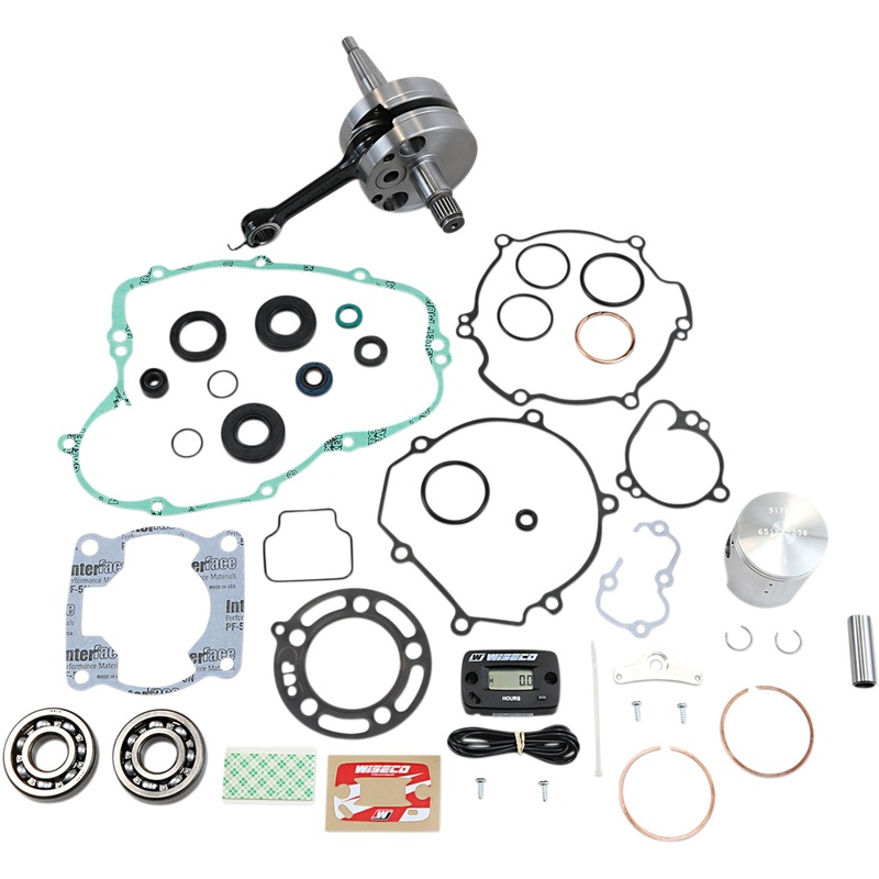WISECO 0903-1499 PWR119-102 Engine Rebuild Kit - Garage Buddy - 2-Stroke Engine Rebuild Kit - 52.50 mm - Kawasaki KX100 | Suzuki RM100