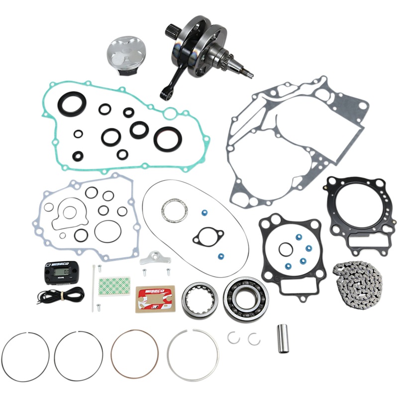 WISECO 0903-1547 PWR168-101 Engine Rebuild Kit - Garage Buddy - 4-Stroke Engine Rebuild Kit - 76.80 mm - Honda CRF250R