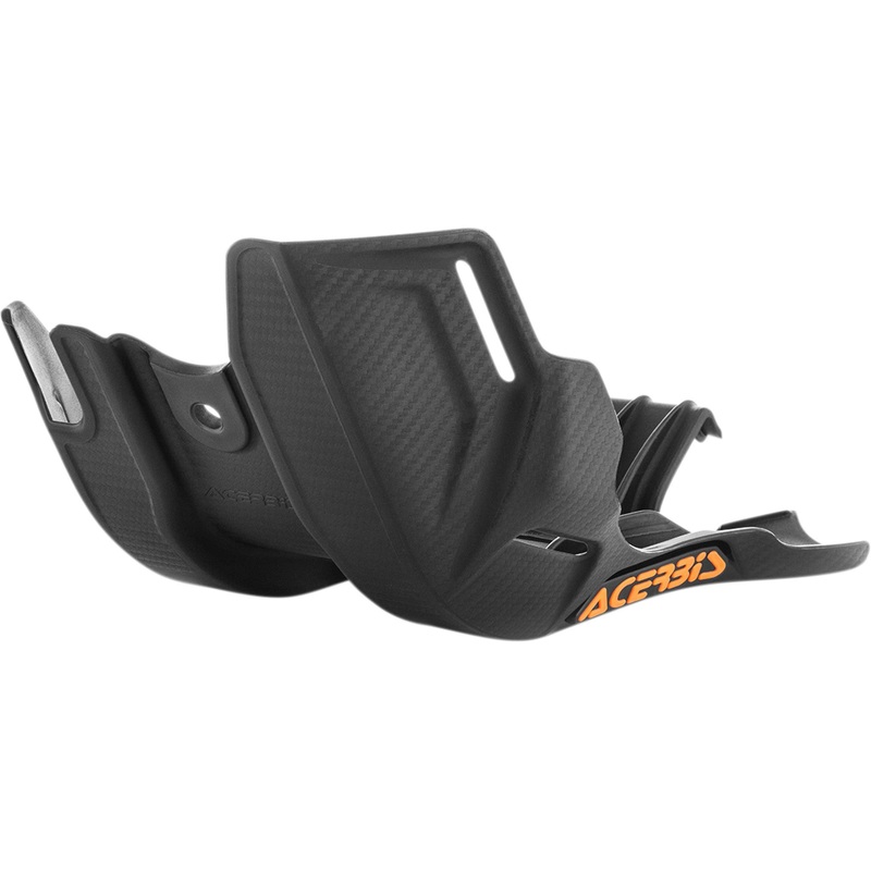 ACERBIS 0506-1074 2630540001 MX-Style Skid Plate MX Skid Plate - Black